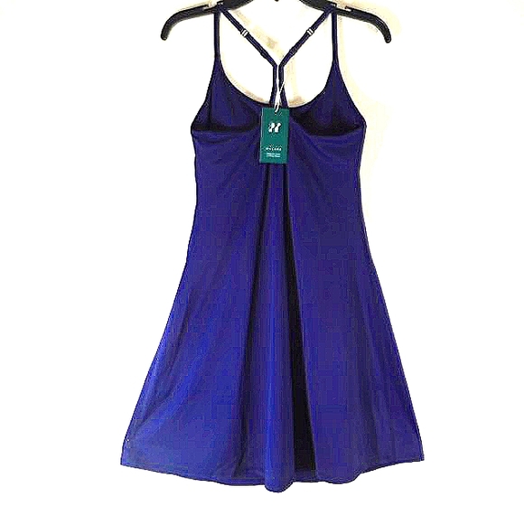 New HALARA THAT TIKTOK BRAND Navy Blue  Small Women DRESS - Picture 4 of 6